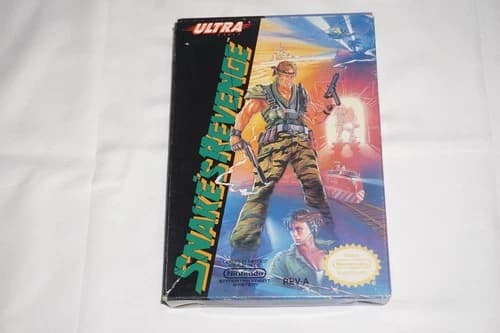 Snake's Revenge (Nintendo NES) Complete in Box CIB