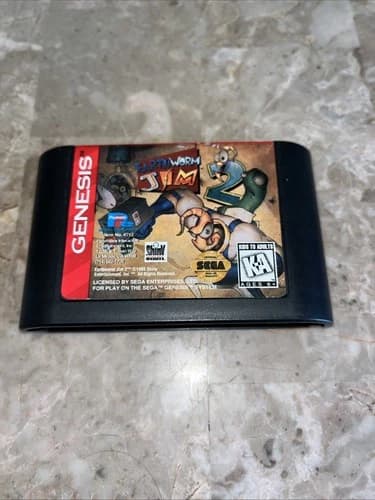 Earthworm Jim 2 - Sega Genesis Cart Only