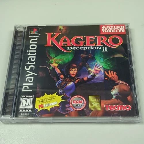 Kagero: Deception II (Sony PlayStation 1, 1998) CIB