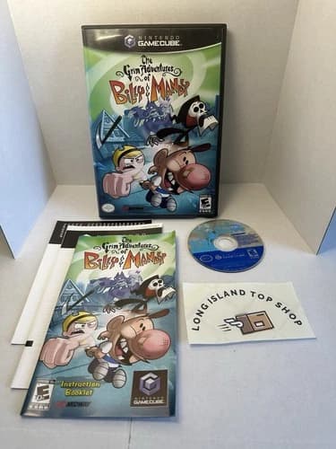 The Grim Adventures Of Billy and Mandy Nintendo GameCube CiB Tested Working
