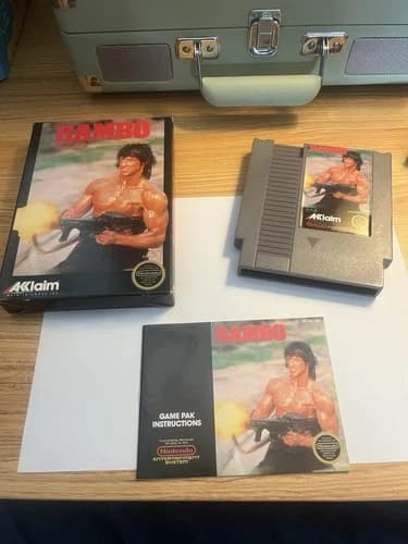 Rambo (Nintendo NES) Complete in Box CIB