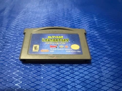 Dexter's Laboratory: Chess Challenge (Nintendo Game Boy Advance, 2002) - Cart