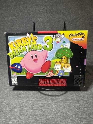 Kirby's Dream Land 3 (Super Nintendo Entertainment System SNES) CIB
