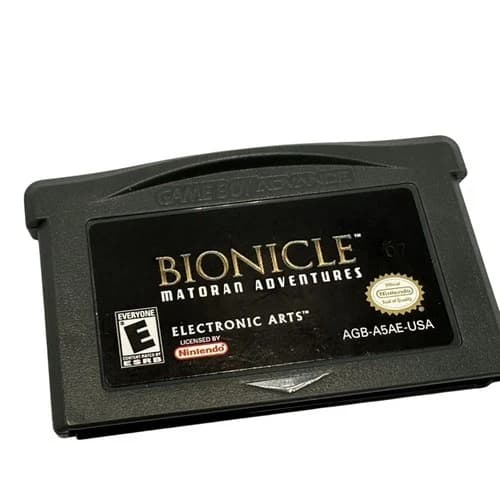 Bionicle Matoran Adventures Game Boy Advance Cartridge By Electronic Arts