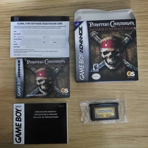 Gameboy Advance - Pirates of the Caribbean: The Curse of the Black Pearl CIB GBA