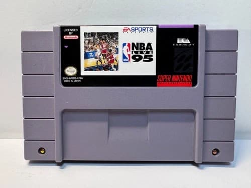 NBA Live 95 (Super Nintendo SNES, 1994)