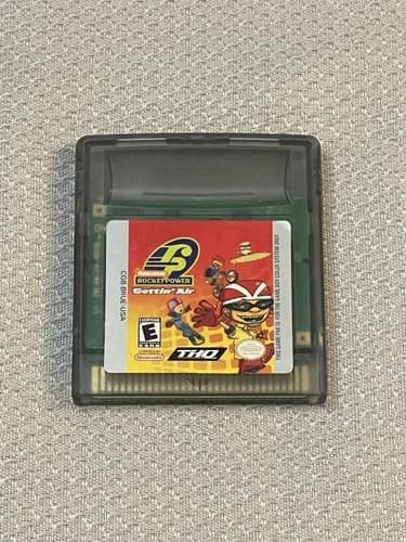 Nickelodeon Rocket Power Gettin’ Air Nintendo Game Boy Color TESTED WORKING!!