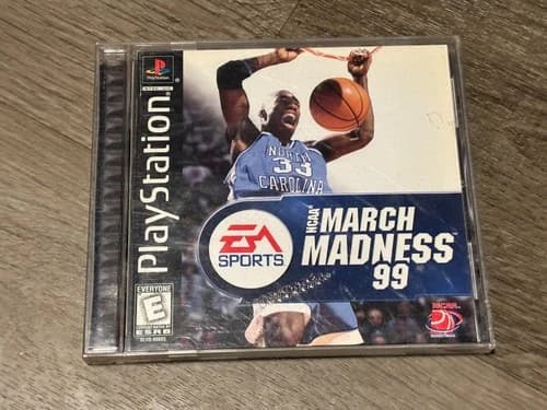 NCAA March Madness 99 Playstation 1 PS1 Complete CIB Authentic Tested