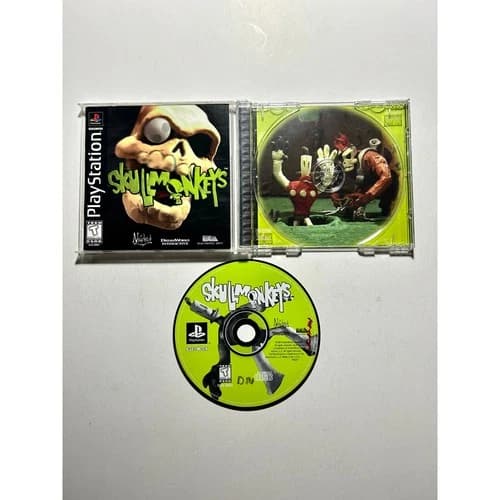 Skullmonkeys (PS1 PlayStation 1)works Complete CIB🔥