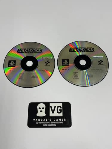 PS1 - Metal Gear Solid Sony PlayStation 1 Disc Only #2935