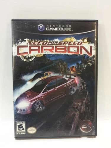 Need For Speed - Carbon (Nintendo GameCube, 2006) Complete with manual, tested.