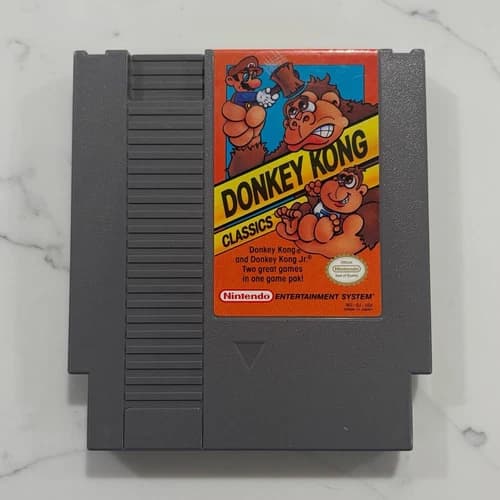 Nintendo Donkey Kong Classics (Nintendo NES) Cart Only - Authentic