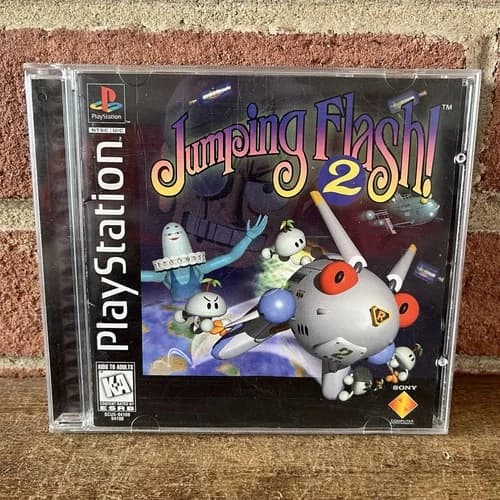 Jumping Flash 2 Playstation PS1 CIB, Tested