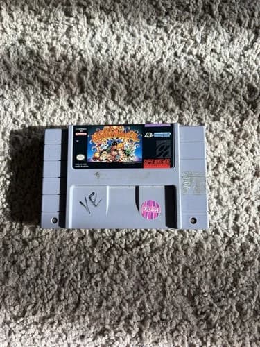 Super Adventure Island 2 Nintendo SNES 1994 - Tested and Working