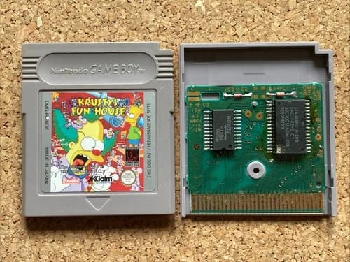 Krusty's Fun House (Nintendo Gameboy) Cartridge Only! GENUINE