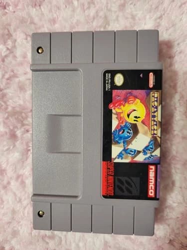 Namco Pac-Attack Super Nintendo SNES Pac-Man Puzzle Game Cartridge NTSC-U/C