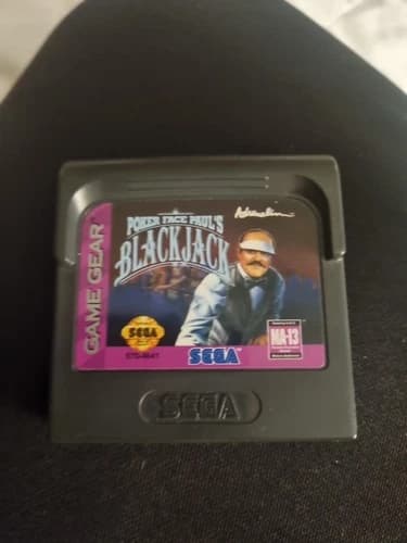 Game Gear Game Poker Face Paul's Blackjack
