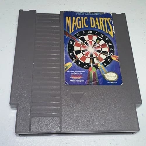 Magic Darts (Nintendo Entertainment System NES, 1991) Authentic Cartridge Only