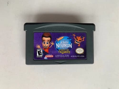 Jimmy Neutron Attack of the Twonkies GameBoy Advance Nintendo GBA