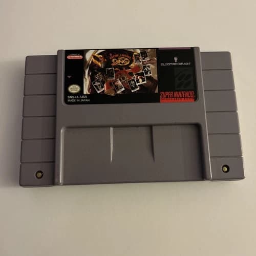Boxing Legends of the Ring Nintendo SNES Video Game Cartridge Only Tested