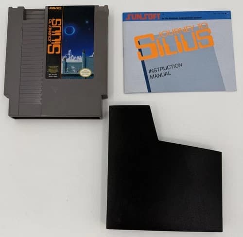 Journey to Silius For Nintendo NES W/ Manual Fast Free Shipping In A Box Sunsoft