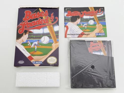 Bases Loaded 4 (Nintendo Nes) Complete Authentic