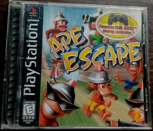 Ape Escape PlayStation 1 Complete CIB Black Label Ps1 PS-1