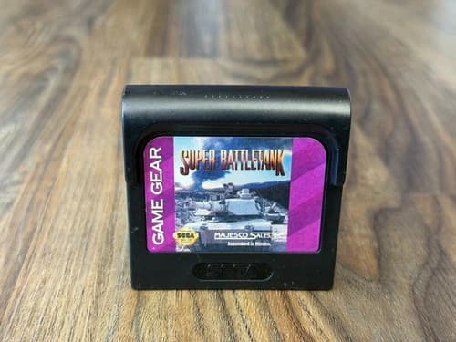 Super Battletank - Sega Game Gear Majesco Cart