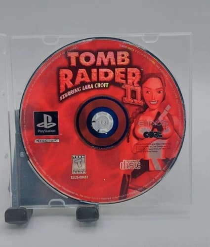 Tomb Raider 2 (Sony PlayStation 1, 1997) PS1 Greatest Hits Disc Only - Tested