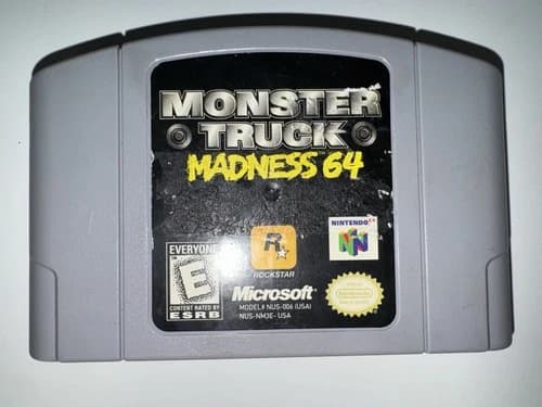 Monster Truck Madness 64 (Nintendo 64, 1999) CART ONLY N64