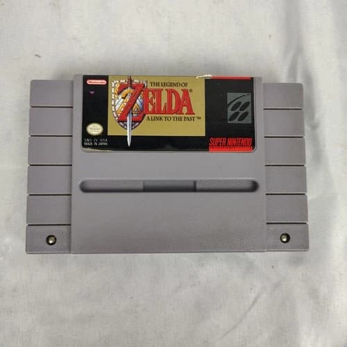Nintendo The Legend of Zelda A Link to the Past SNES Cartridge Tested Saves