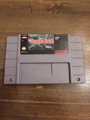 Disney's The Jungle Book (Super Nintendo SNES, 1994) Cart Cartridge Only Tested