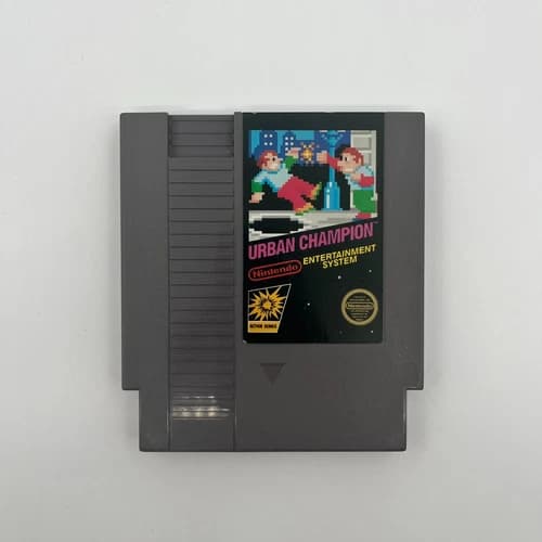 Urban Champion (Nintendo Entertainment System, 1986) AUTHENTIC, CLEANED & TESTED