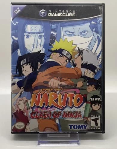 Naruto: Clash of Ninja (Nintendo GameCube, 2006) Complete With Manual
