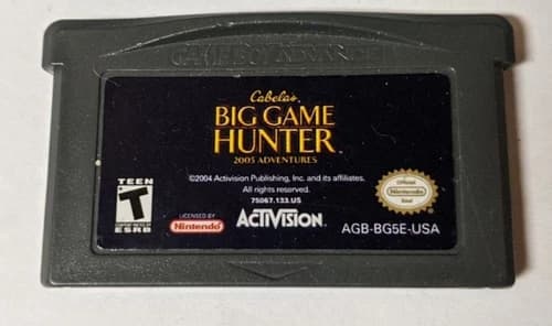 Cabela's Big Game Hunter 2005 [Nintendo Game Boy Advance - AGB-BG5E-USA]