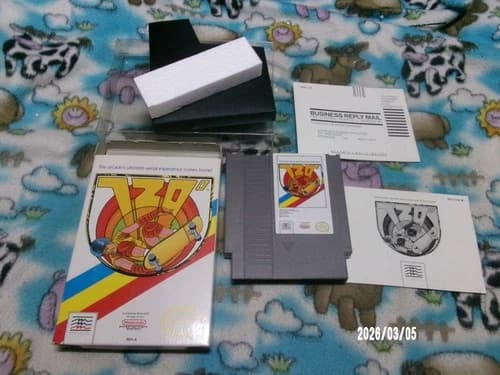 #870 Nintendo NES 720 DEGREES (1989) CIB Complete in Box with Manual (Tested)