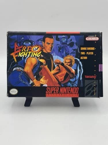 Art of Fighting (Super Nintendo Entertainment System, 1993) Complete* CIB
