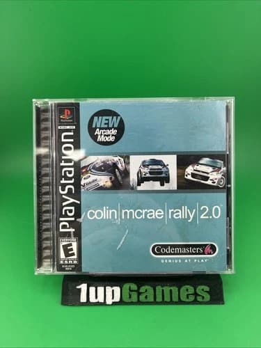 Colin McRae Rally 2.0 (2000) Sony Playstation 1 PS1 CIB COMPLETE (T27)