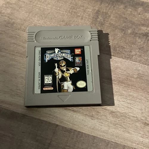 Mighty Morphin Power Rangers: The Movie Nintendo Game Boy 1995