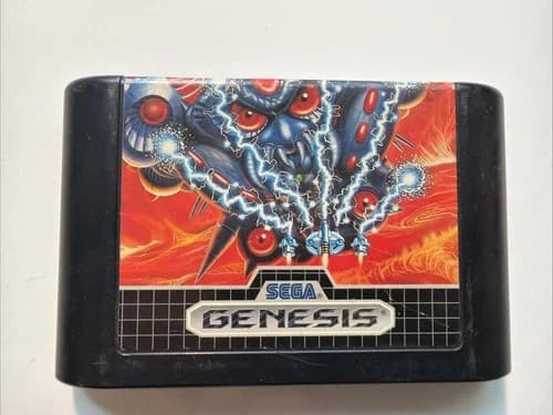 Truxton Sega Genesis Game Tested/Working - Cart Only - RARE! Authentic