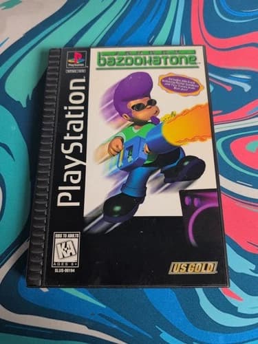 Johnny Bazookatone PlayStation 1 CIB Tested And Working