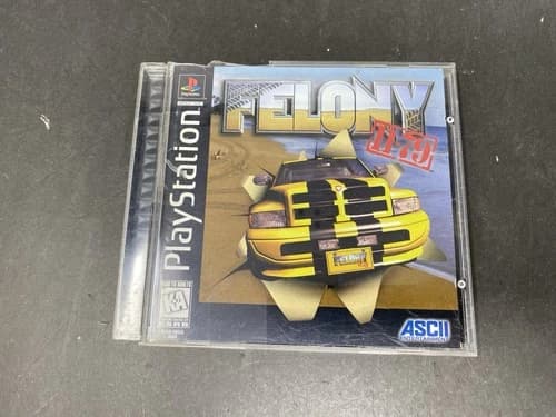 Felony 11-79 (Sony PlayStation 1 1997) CIB Complete w/ Reg PS1 Tested
