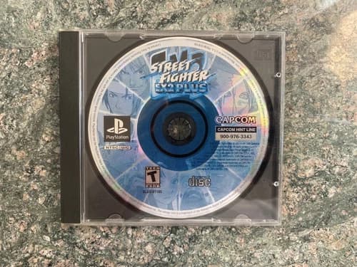 Street Fighter EX2 Plus (Sony PlayStation 1, 2000) - Disc Only, Tested/Working