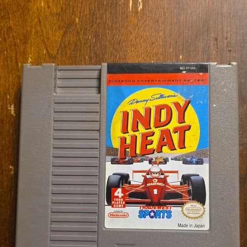 Tradewest Danny Sullivan's Indy Heat Racing Nintendo NES NTSC-U/C Four Player