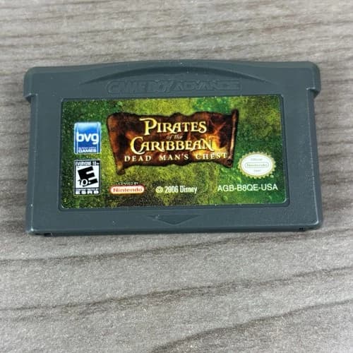 Pirates of the Caribbean: Dead Man's Chest Nintendo Game Boy Advance GBA