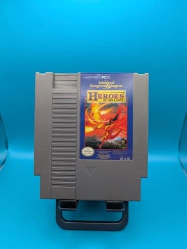 Advanced Dungeons & Dragons Heroes of the Lance NES Nintendo Cart Only - TESTED!