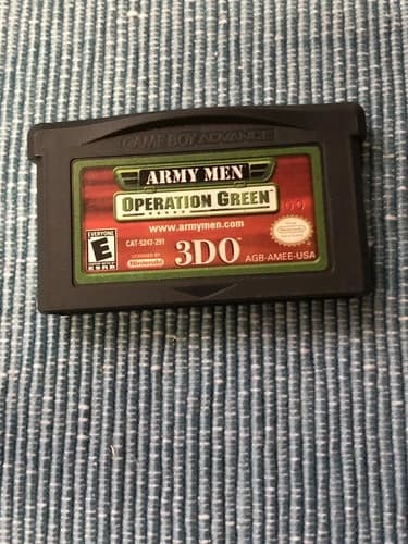 Army Men: Operation Green (Nintendo Game Boy Advance, 2001)