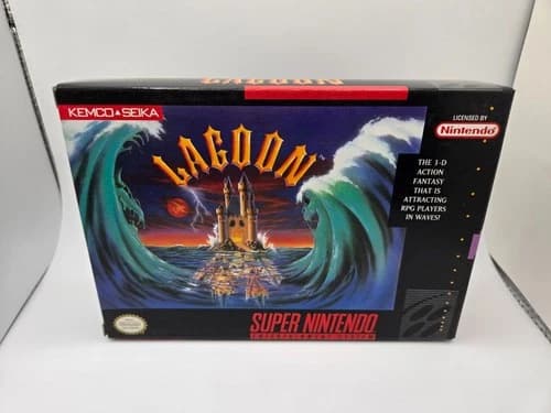 Lagoon (Super Nintendo Entertainment System, 1991) CIB