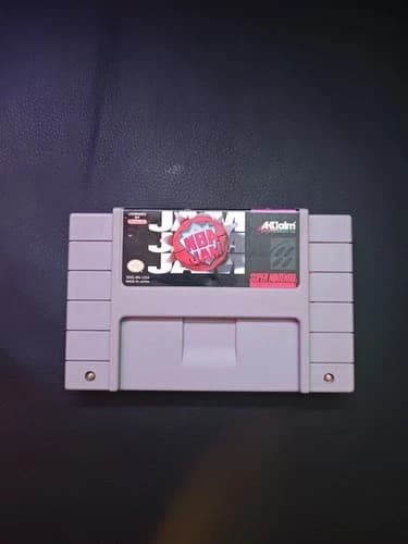 NBA JAM SNES Super Nintendo Cartridge Only Tested & Working