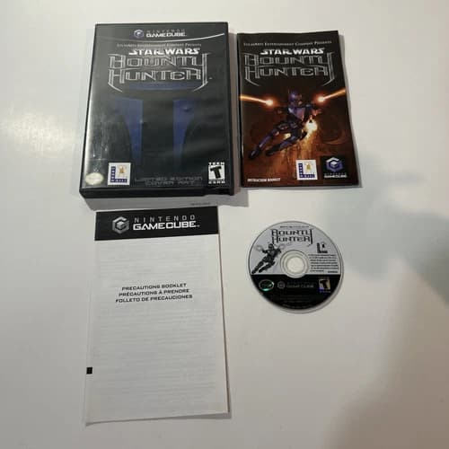 Star Wars: Bounty Hunter - Limited Edition Cover Art - GameCube-Tested/Authentic